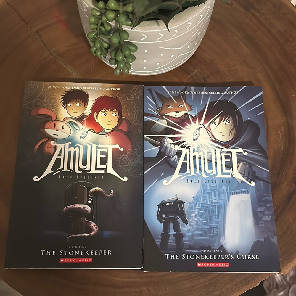 AMULET Series Books 1+2